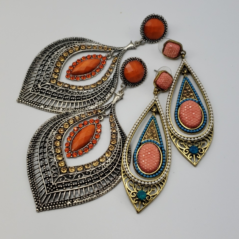 Dangle post earring bundle